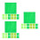 90Pcs Versatile Felt Squares for Sewing DIY Crafts in Assorted Colors 4