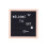 2Pcs Felt Letter Board Black DIY Message Board with Wood Frame 9