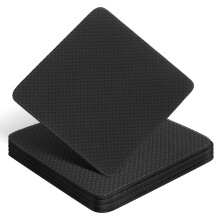25Pcs Durable Black Rubber Fitness Hand Grips Non Slip Protection Pads