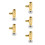 5Pcs Compact Self-Sealing Refrigerant Can Tap Valve for Home Use 4