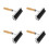 4Pcs Durable Rubber Rollers with Wood Grip for DIY Printmaking and Art 5