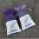 40Pièces Violet Portable Tissu Doux Pour Cadeaux 7