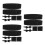 18St Formele Zwarte Cummerbund Set Met Strik En 8