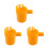 3Pièces Outil Cueilleur D'agrumes Orange Panier Pour Verger 6
