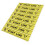 Yellow PVC Throw Game Floor Marker for Party Use 2