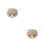 2Pcs Mini Straw Hat Props with Bow and Flowers for Dolls Multicolor 4