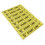 Yellow PVC Throw Game Floor Marker for Party Use 3