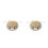 2Pcs Mini Straw Hat Props with Bow and Flowers for Dolls Multicolor 6