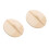 2Pcs Wood Lid Replacement Part for Kitchen Pot Steaming Beige Color 9