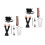 12Pcs Comfortable Black Gloves Headband 1920S Party Set 3