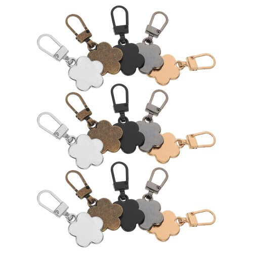 75Pcs Removable Metal Zipper Pull Tabs for Universal Zipper Repairs 1
