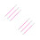 6Pièces Mapping Sourcils Rose Usage Précis 5