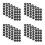 20Pcs Durable Black Pool Table Marker Dots for Billiards Training Use 3
