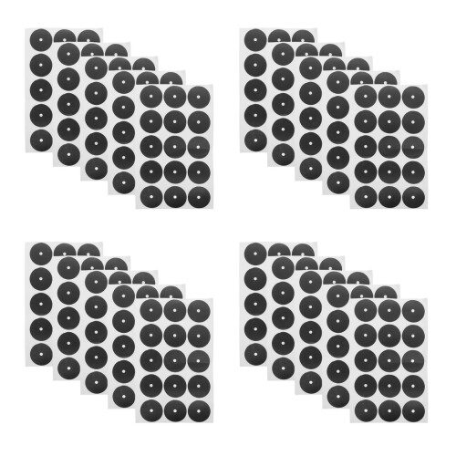 20Pcs Durable Black Pool Table Marker Dots for Billiards Training Use 2