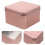 18Pcs Rose Gold Multifunctional Metal Tea and Cookie Storage Boxes 10
