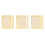 18Pcs Award Certificate Sheets with Elegant Gold Foil Border 8