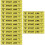 Yellow PVC Throw Game Floor Marker for Party Use 9