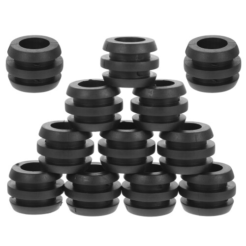 48Pcs Universal Rubber Washer Pads for Foosball Table Durable Black 1
