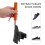 Portable Long Handle Shoe Horn Stainless Steel with Stable Base 8