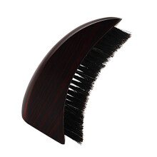 2Pcs Bamboo Beard Brush Boar Bristle Male Care Salon Beard Groomer
