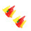 48Pcs Plastic Agility Cones Assorted Colors Soccer Training Cones 4