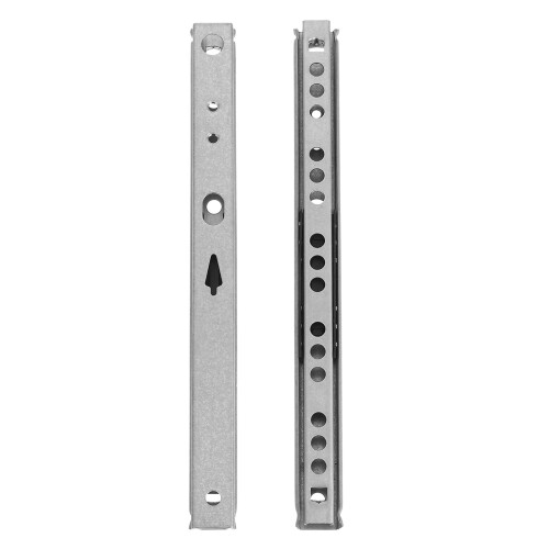 10Pcs Side Mount Ball Bearing Drawer Slides Smooth Rails 1