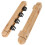 3Sets Solid Wood Billiard Cue Rack Khaki Wall Mount Pool Stick Holder 1