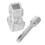 4Pcs Versatile Garden Pipe Threader Tool Kit Aluminum Silver 2