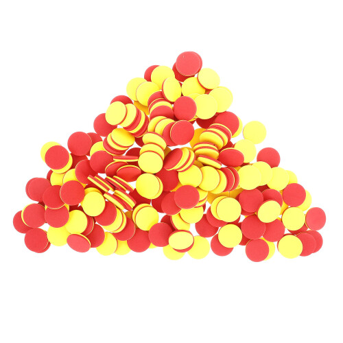 400Pcs Colorful Eva Counting Chips for Math Teaching and Classroom Use