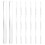 100Pcs Reusable Transparent Acrylic Ice Candy Sticks for DIY Crafts 1