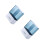 2Pcs Household White Plastic Cup Dispenser Wall Mounted Storage Box 7