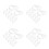 120Pcs Clear Plastic Shower Rings Flexible Curtain Hooks for Home Use 6