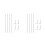 4Pcs Multipurpose White Iron Telescopic Clothes Drying Rod 6