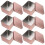 18Pcs Rose Gold Multifunctional Metal Tea and Cookie Storage Boxes 1