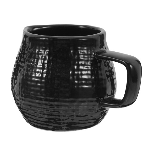 3Pcs Black Ceramic Milk Containers Mini Syrup and Cream Pitchers 2
