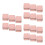 18Pcs Rose Gold Multifunctional Metal Tea and Cookie Storage Boxes 9