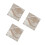3Pcs Beige Fireproof Mat for Camping Grill Fire Pit Heat Resistant Pad 7