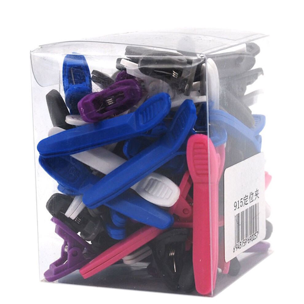 Vaguelly 50Pcs Easy-To-Carry Assorted Color Women Hair Clips For Decoration
