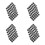 20Pcs Durable Black Pool Table Marker Dots for Billiards Training Use 6