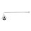 5Pcs Silver Metal Wick Snuffer Long Handle Elegant Candle Extinguisher 3