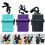 6Pcs Assorted Color Plastic Storage Case with Lanyard 11