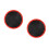 2Pcs Fiber Drum Practice Pads ABS Durable Drum Accessories 6