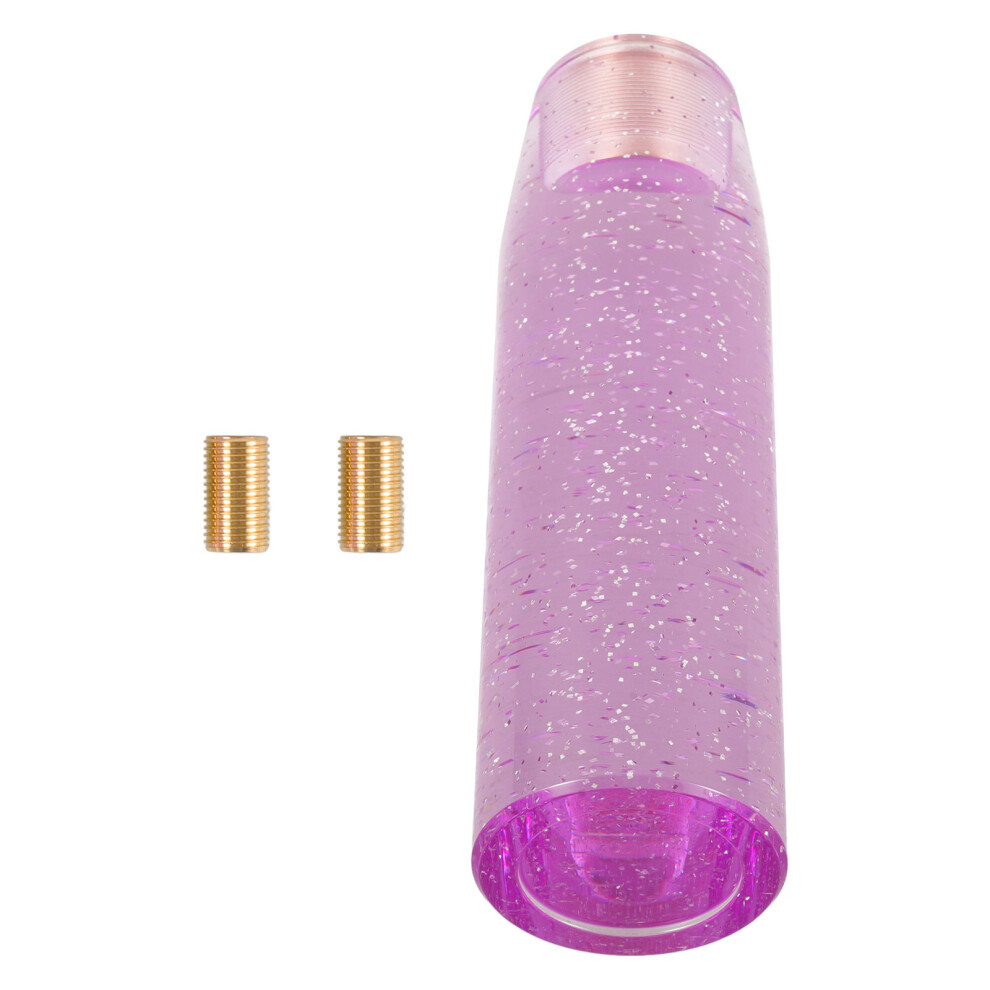 3Pcs Vibrant Acrylic Shift Knobs For Manual Car Gear Shift Purple 3632889374742