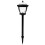 2Pcs Solar Stigma Light Outdoor Waterproof Post Cap Lamp White Light 6