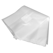 40Pcs Breathable Plastic Mushroom Growing Bags White Nursery Storage