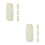 8Pcs Beige Pom Curtain Cord Knobs Roller & Vertical Blind Accessories 8