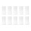20St Kleine Plastic Opbergdoosjes Transparant Makeup Houder 2