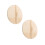 2Pcs Wood Lid Replacement Part for Kitchen Pot Steaming Beige Color 4