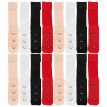 64Pcs Bra Strap Extenders Hook and Loop Elastic Bra Extension Belts