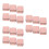 18Pcs Rose Gold Multifunctional Metal Tea and Cookie Storage Boxes 4